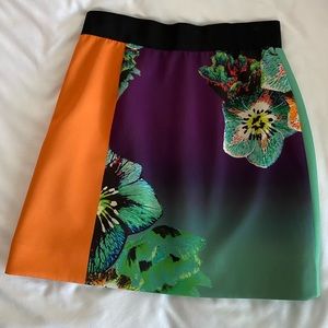 Milly Scuba Printed Skirt Size 6